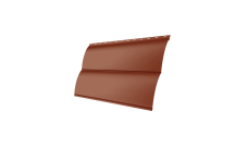 Блок-хаус new 0,5 Satin Matt TX с пленкой RAL 8004 терракота