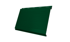 Вертикаль 0,2 gofr 0,45 Drap TX с пленкой RAL 6005 зеленый мох