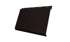 Вертикаль 0,2 gofr 0,45 Drap TX с пленкой RAL 9005 черный