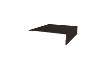 Планка мансардная 0,5 Satin Matt TX RR 32 темно-коричневый (3м)