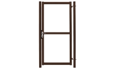 Калитка Colority Zinc Lock 2,0х1 RAL 8017