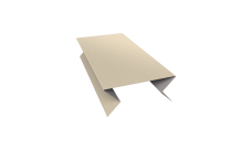 Планка угла внешнего составная нижняя 0,45 Print Elite Milky Wood TwinColor (2м)