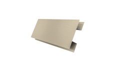 Планка H-образная Экобрус 0,45 Print Elite с пленкой Milky Wood TwinColor (3м)